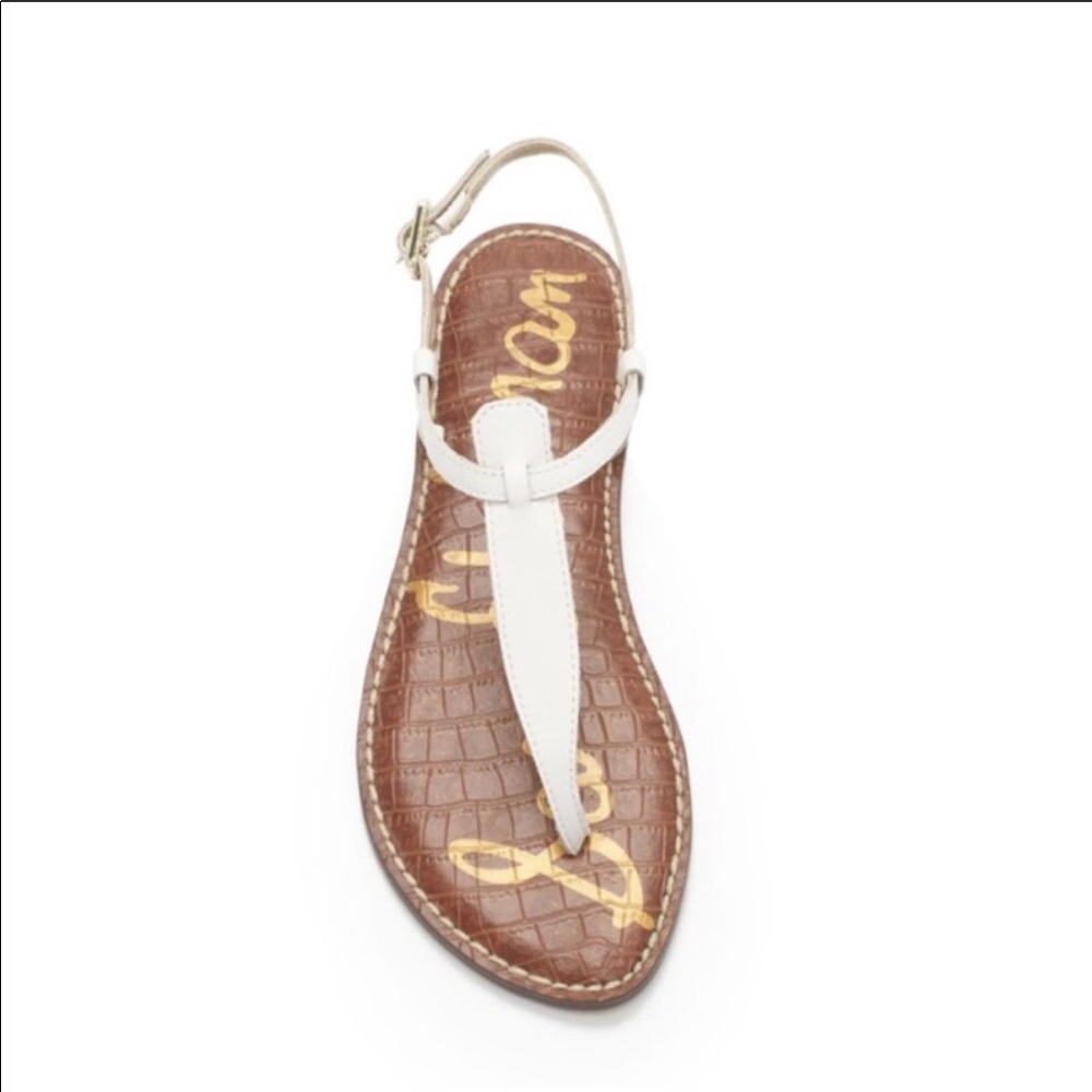 NIB Sam Edelman Gigi White Sandals 8.5